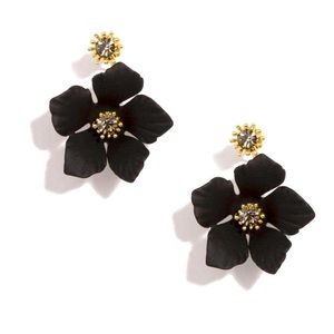 ZENZII BUTTERCUP FLORAL JACKET EARRING 💖STUNNING💖 18K GOLD PLATED